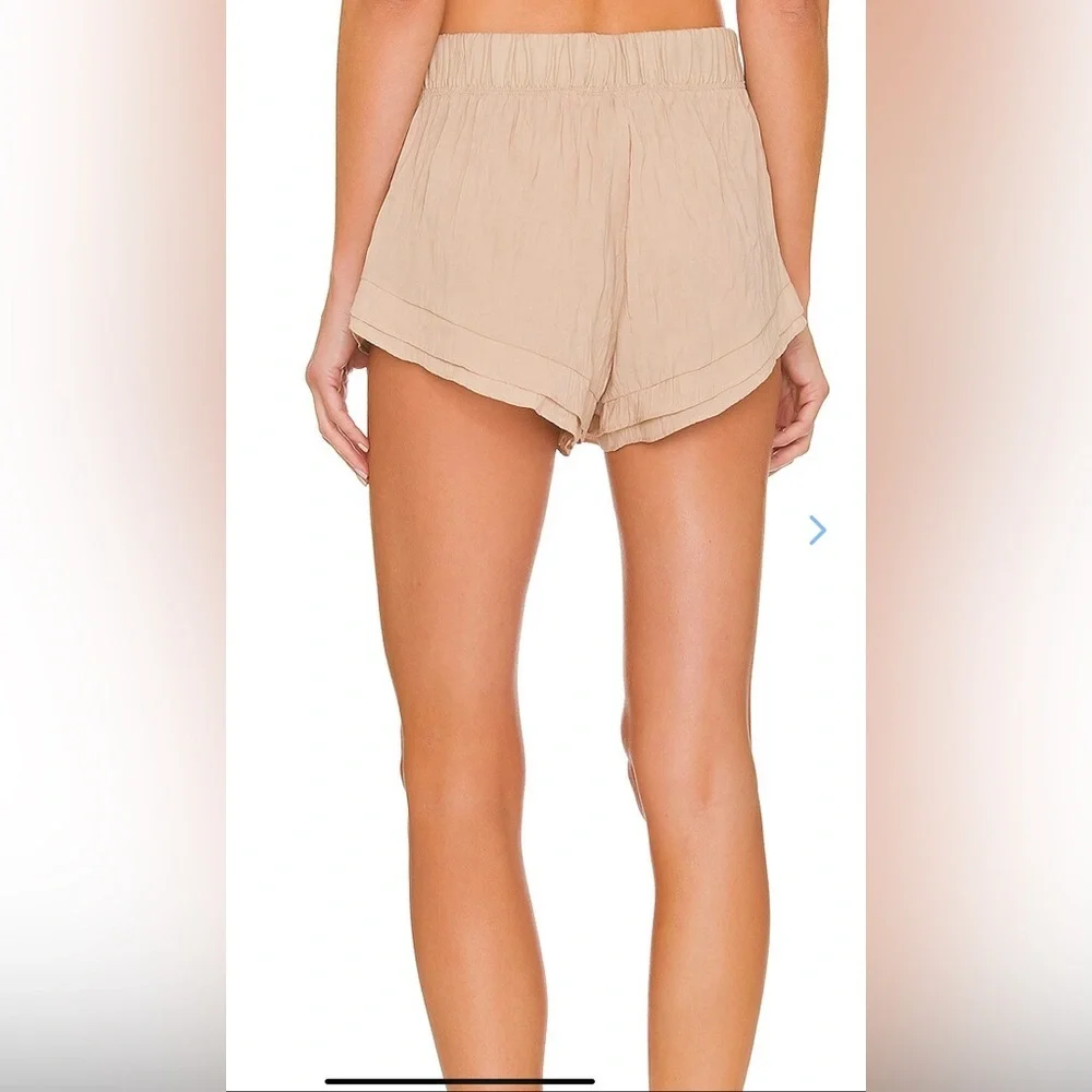 Free People Lets Go Out Short Khaki - Picture 2 of 5